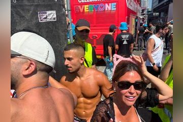 כשענבל ומשה מ"האח הגדול" נפגשו במצעד הגאווה