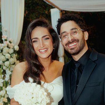 אחרי 5 שנים ביחד: השדרנית והראפר נישאו